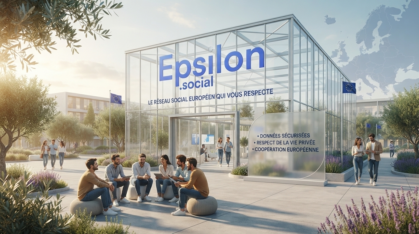 Découvrez Epsilon, le réseau social européen qui vous respecte