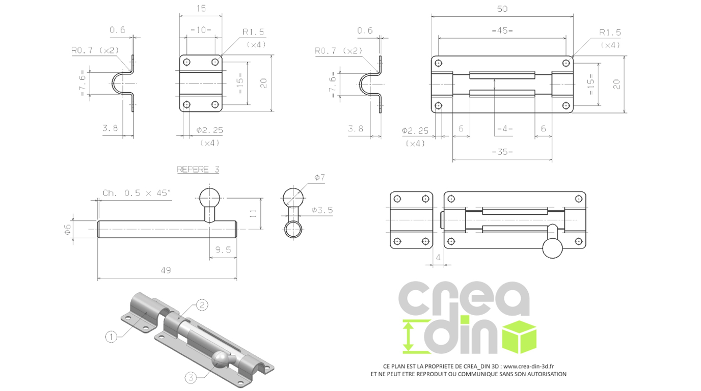 Transformez vos idées en modèles 3D avec Crea_Din 3D